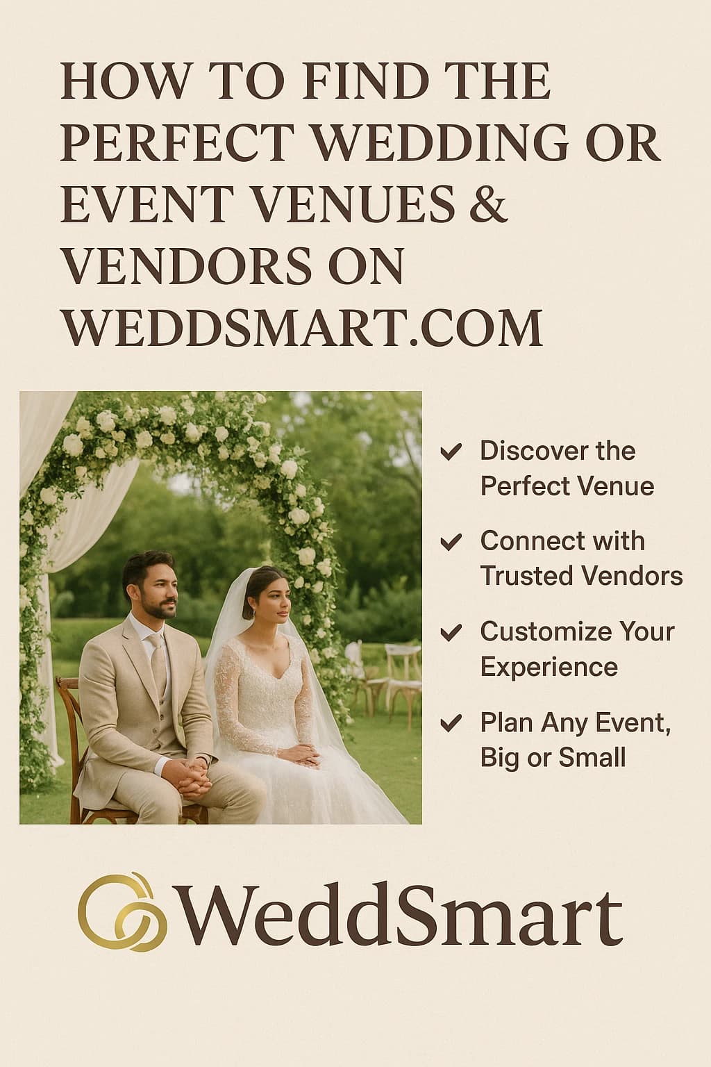 How to Find the Perfect Wedding or Event Venues & Vendors on WeddSmart.com