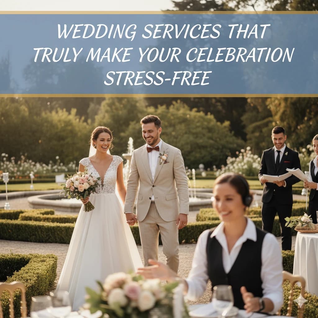 Wedding Services That Truly Make Your Celebration Stress-Free