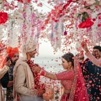 The wedding ceremony